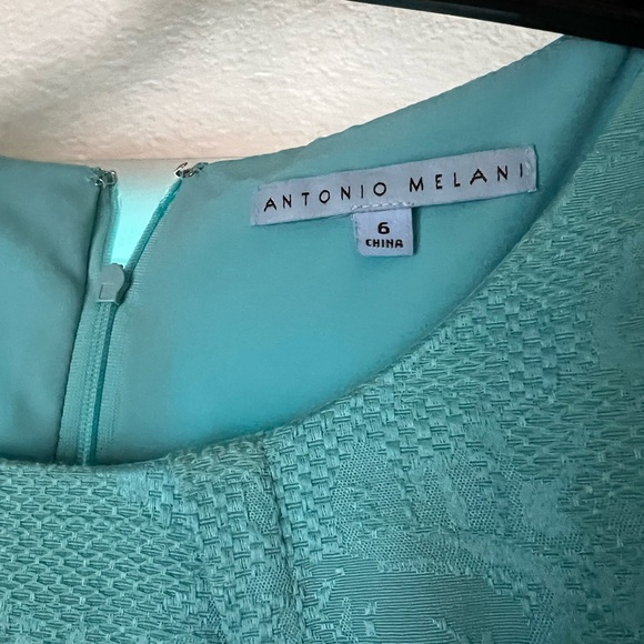 ANTONIO MELANI Teal Pencil Skirt Set - Picture 2 of 3